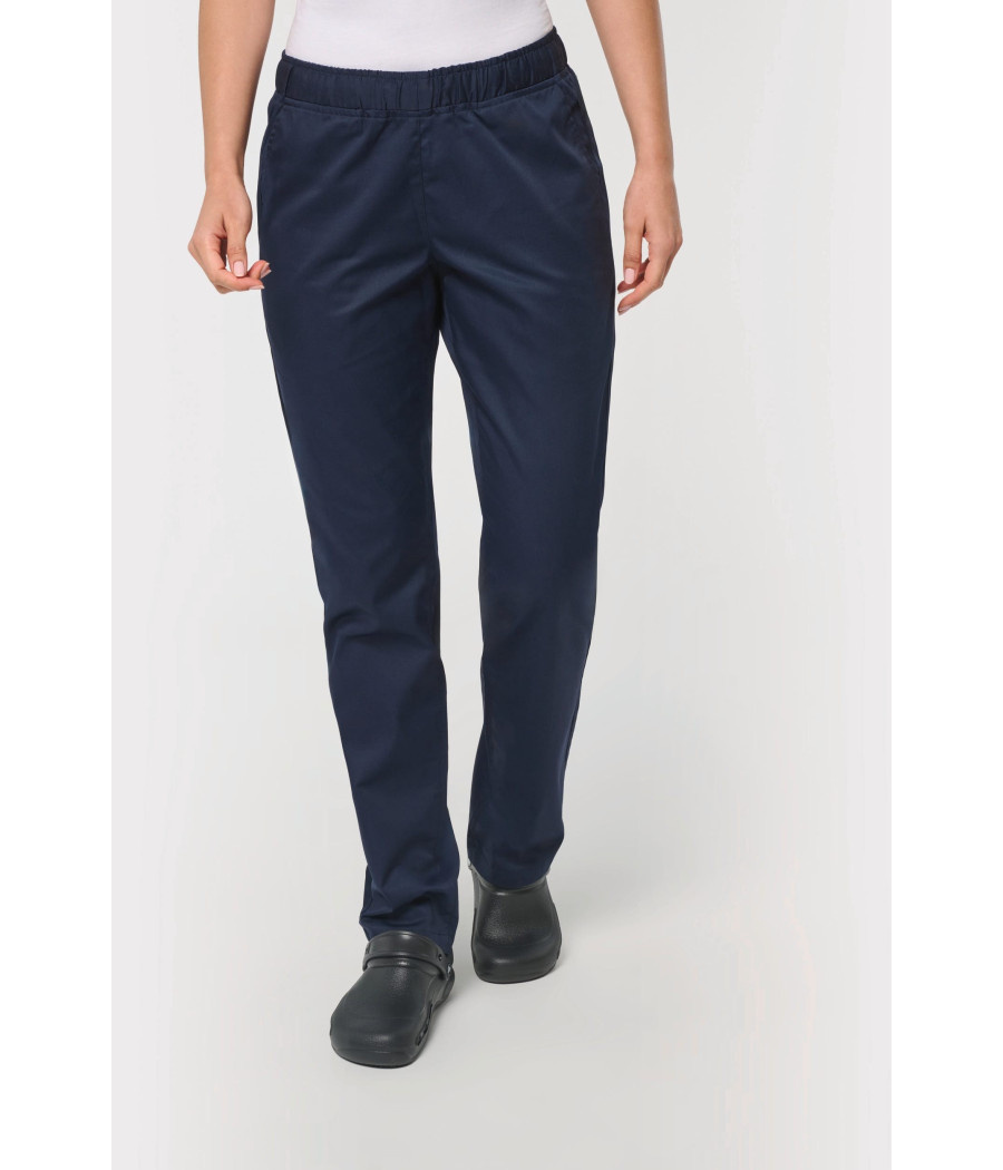 Pantalon polycoton femme