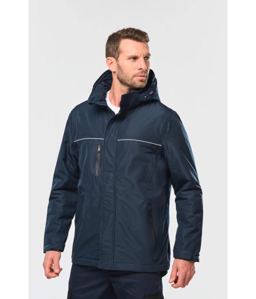 Parka performance à capuche unisexe