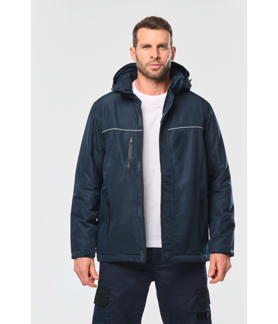 Parka performance à capuche unisexe