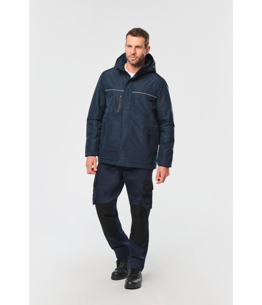 Parka performance à capuche unisexe