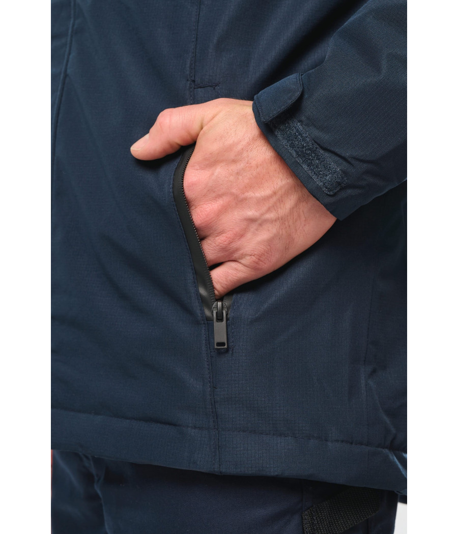 Parka performance à capuche unisexe