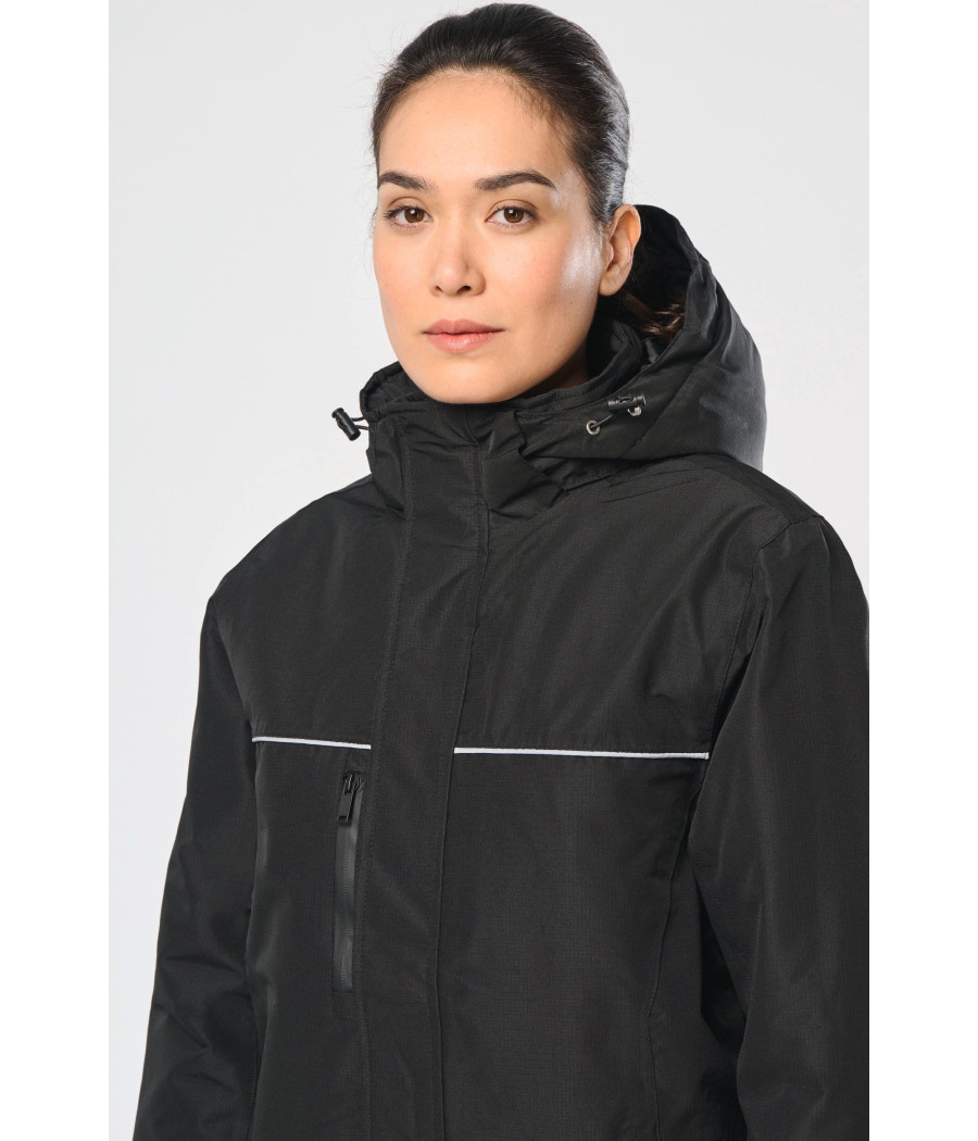 Parka performance à capuche unisexe