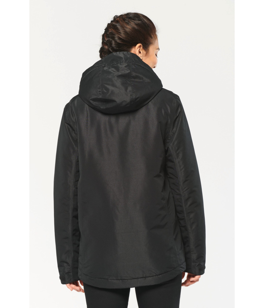Parka performance à capuche unisexe