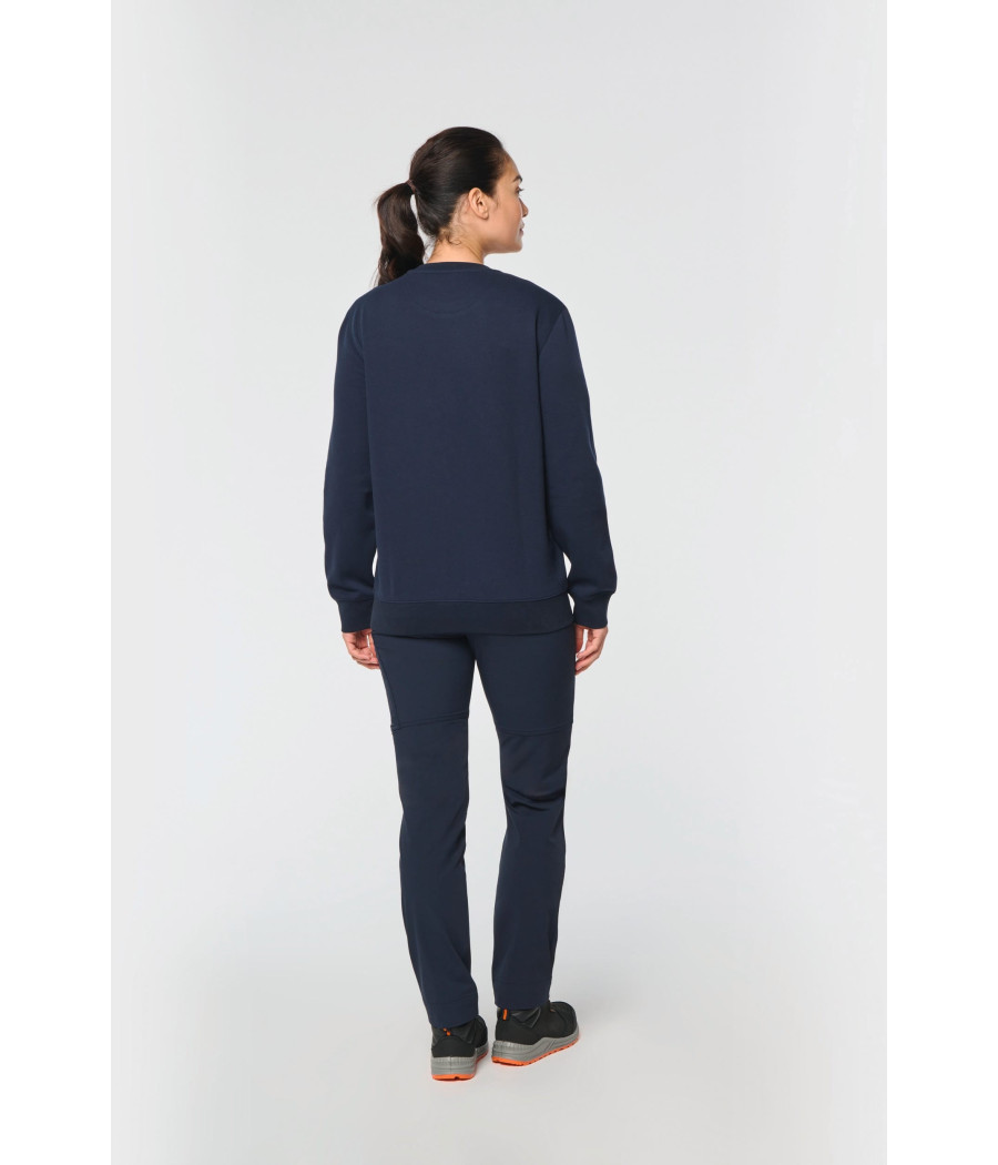 Sweat-shirt Day To Day zip poche contrastée unisexe