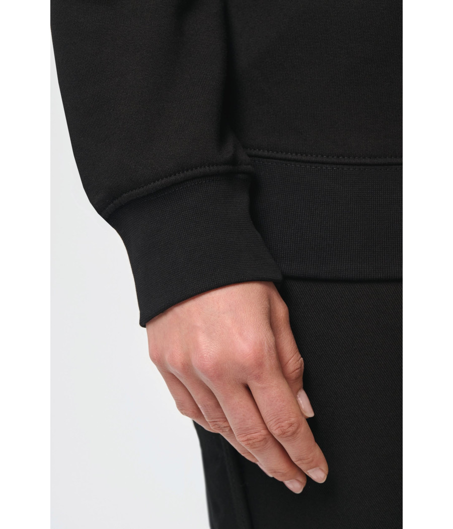 Sweat-shirt Day To Day zip poche contrastée unisexe