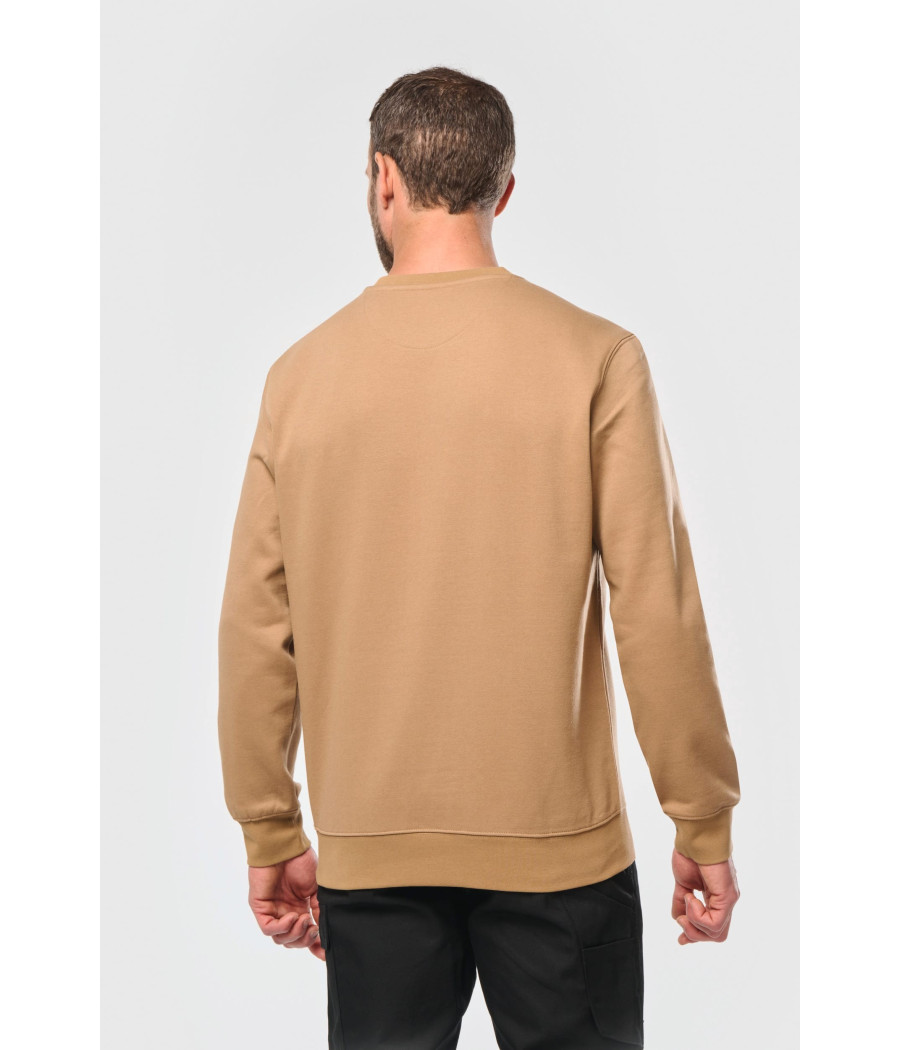 Sweat-shirt Day To Day zip poche contrastée unisexe
