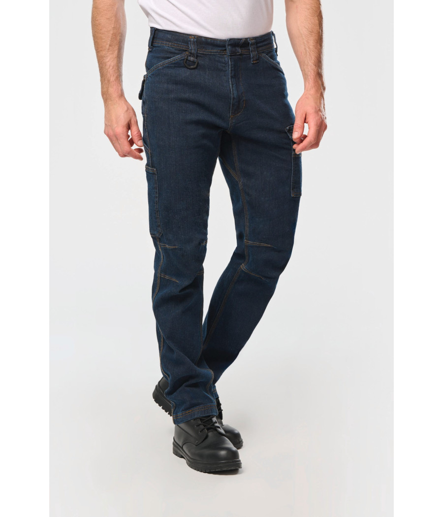 Pantalon Denim multipoches homme