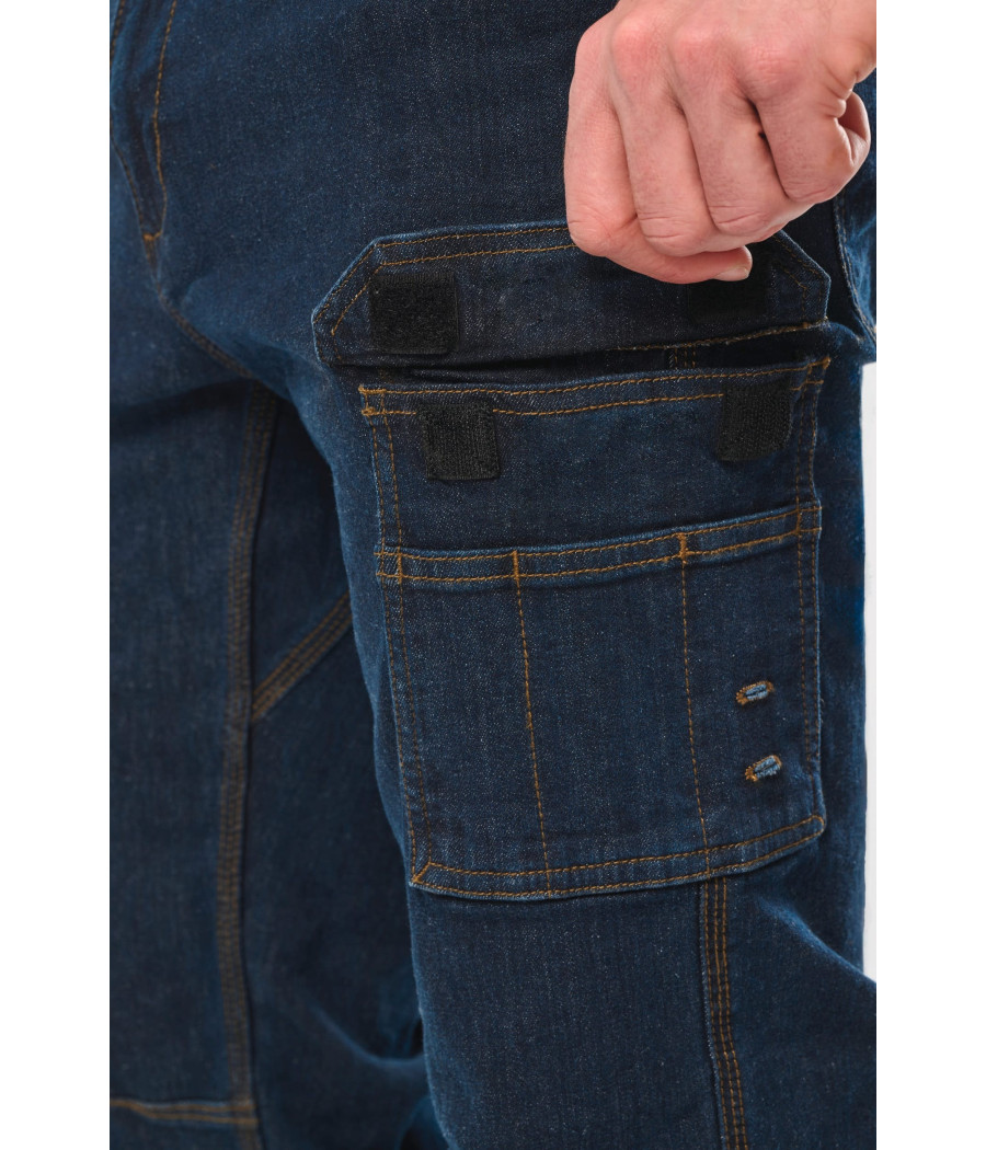 Pantalon Denim multipoches homme