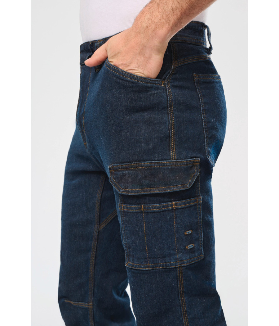 Pantalon Denim multipoches homme
