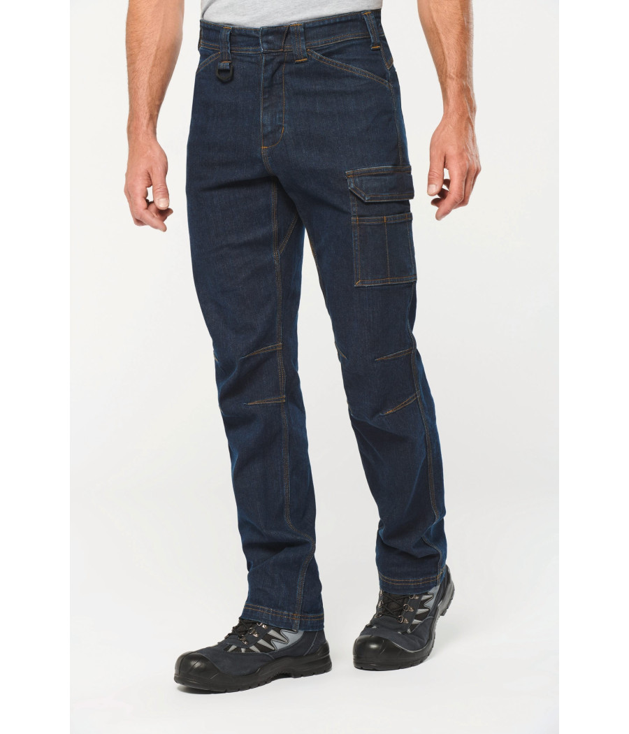 Pantalon Denim multipoches homme