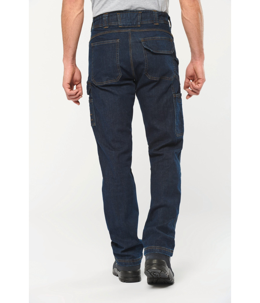 Pantalon Denim multipoches homme