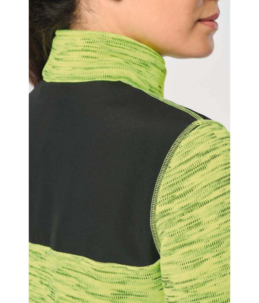 Veste recyclée en polytricot femme