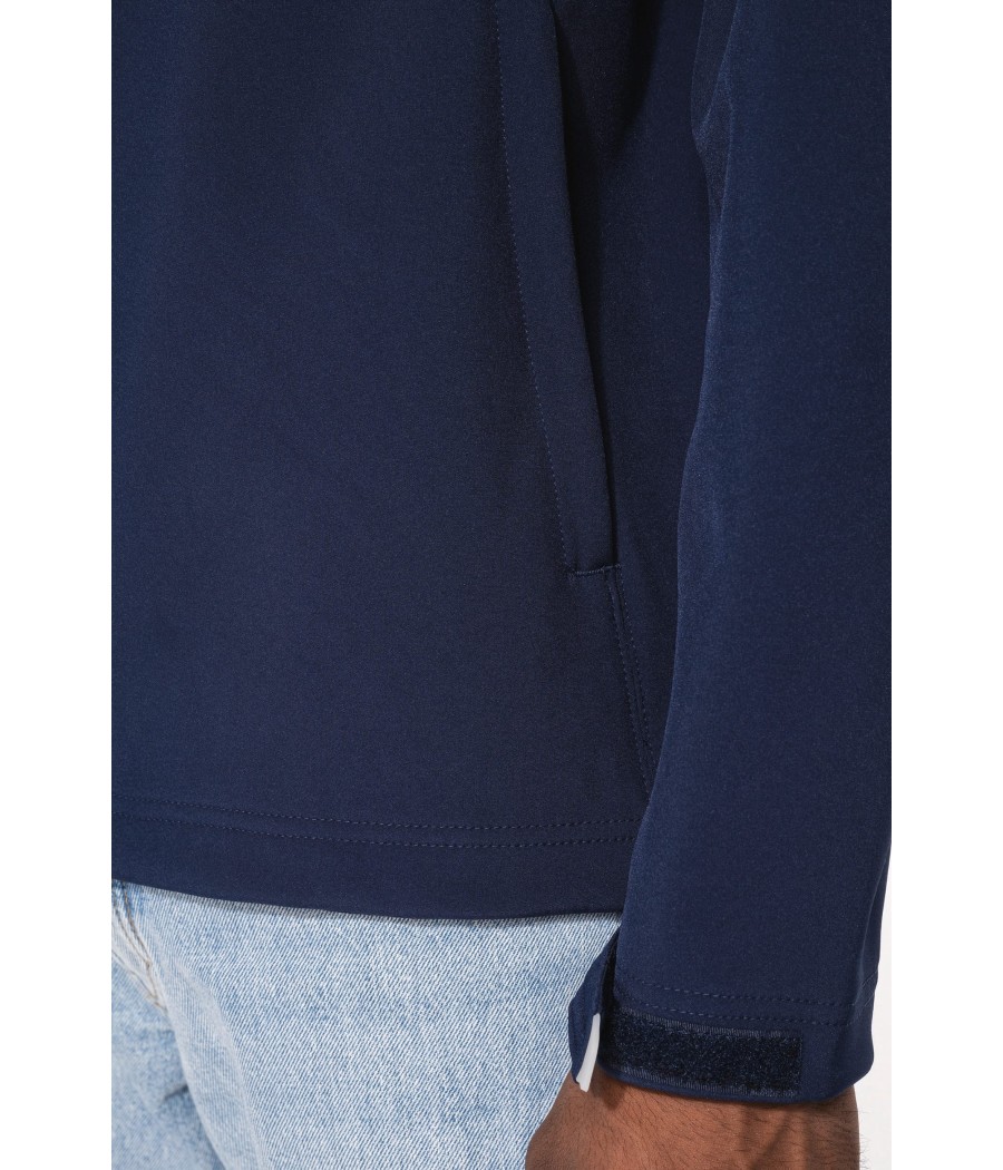 Veste softshell à capuche amovible homme