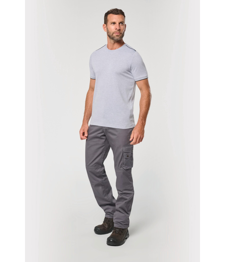 Pantalon de travail multipoches homme