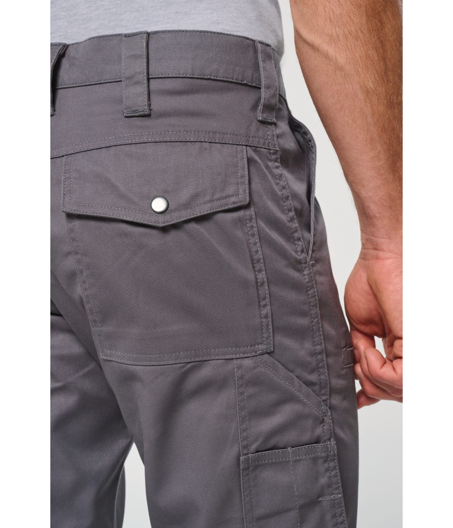 Pantalon de travail multipoches homme