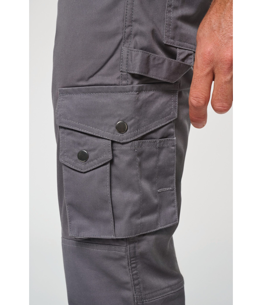 Pantalon de travail multipoches homme