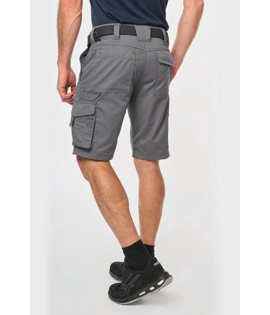 Bermuda de travail multipoches