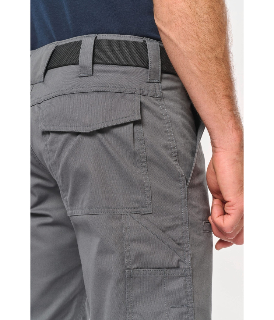 Bermuda de travail multipoches