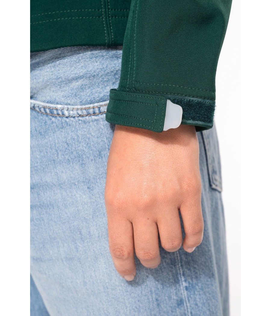 Veste softshell à capuche amovible femme