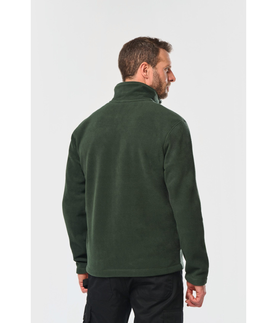 Veste micropolaire zippée homme