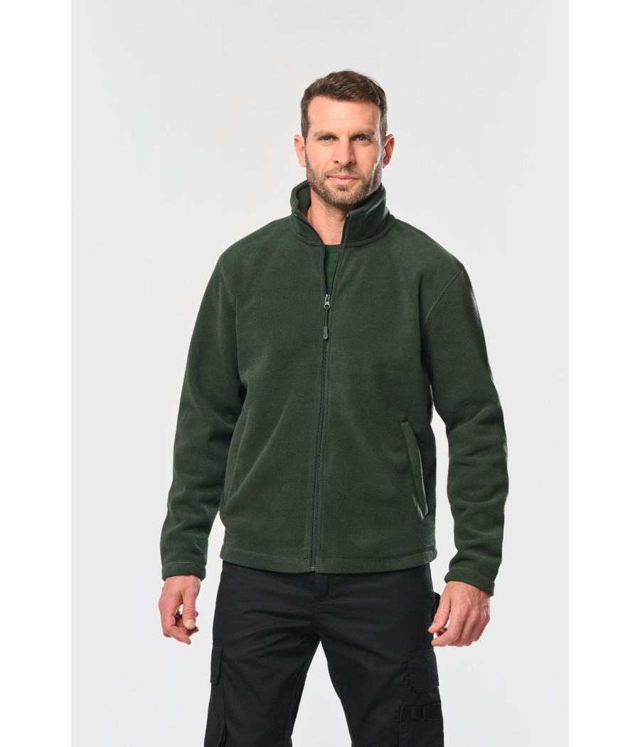 Veste micropolaire zippée homme