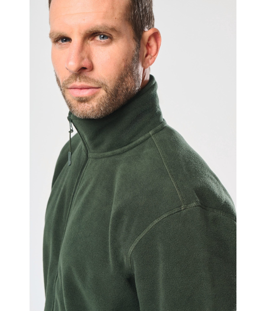 Veste micropolaire zippée homme