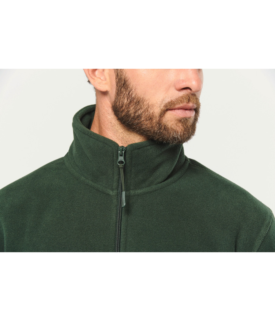 Veste micropolaire zippée homme