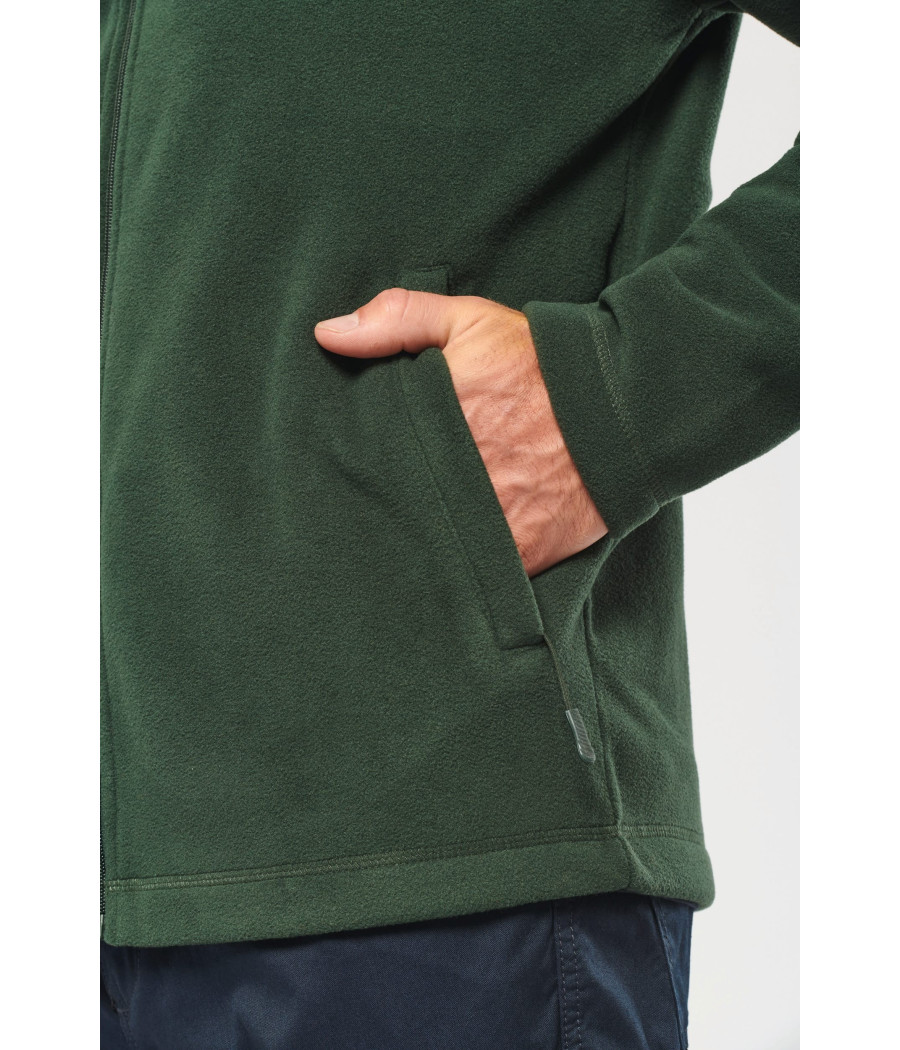 Veste micropolaire zippée homme