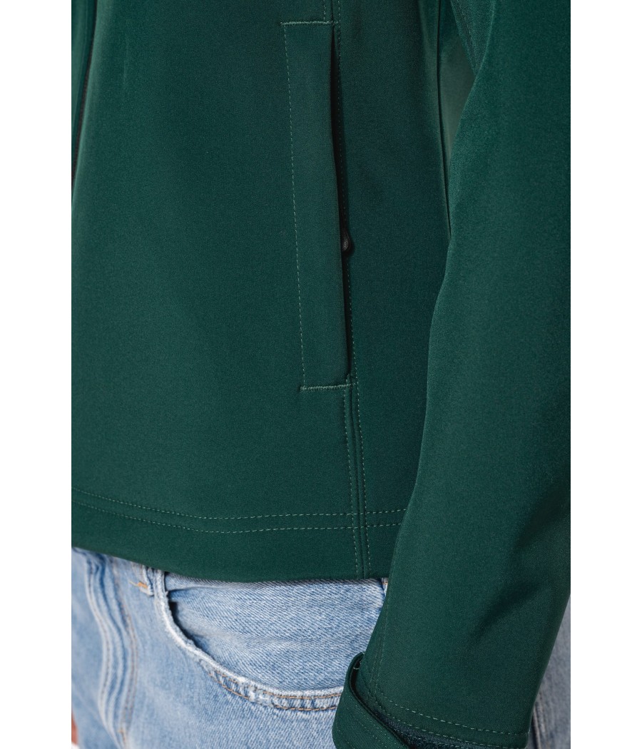 Veste softshell à capuche amovible femme