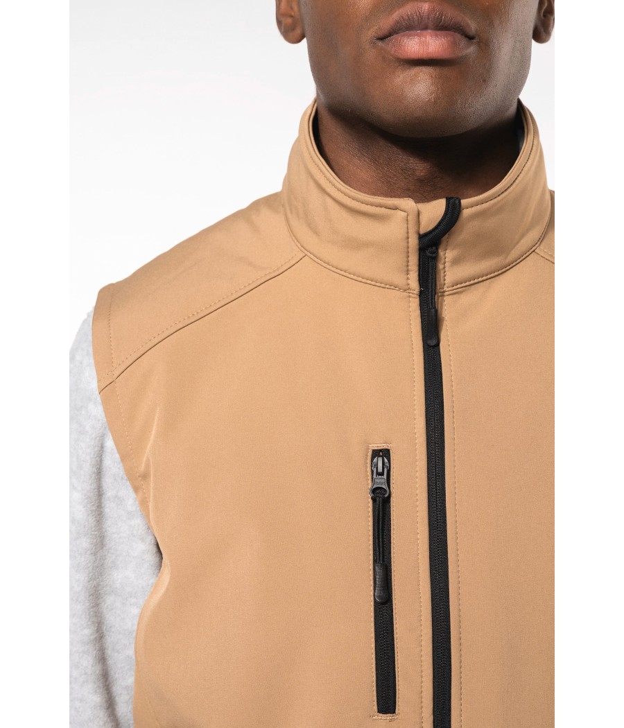 Bodywarmer softshell homme