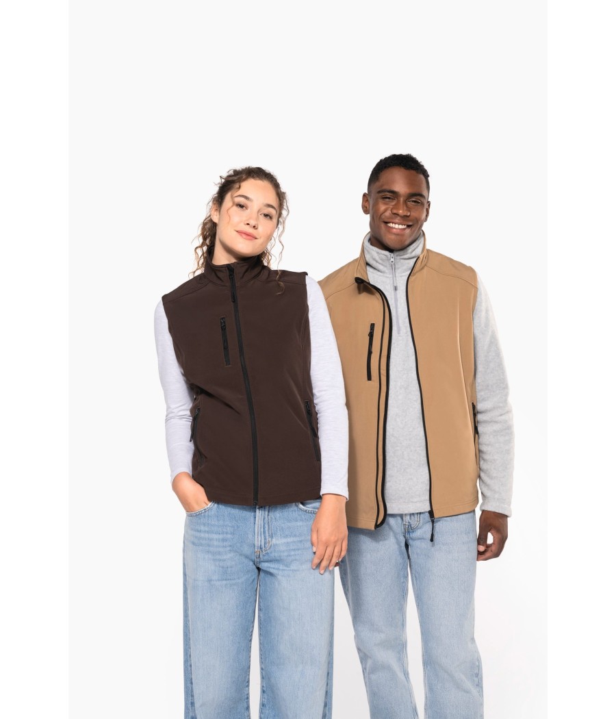 Bodywarmer softshell homme
