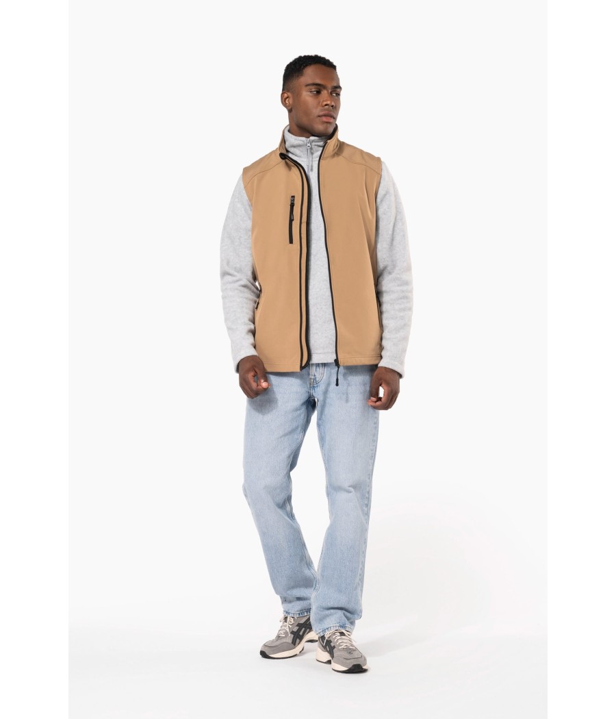 Bodywarmer softshell homme