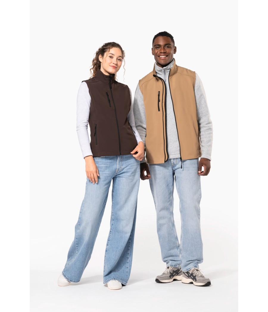 Bodywarmer softshell homme