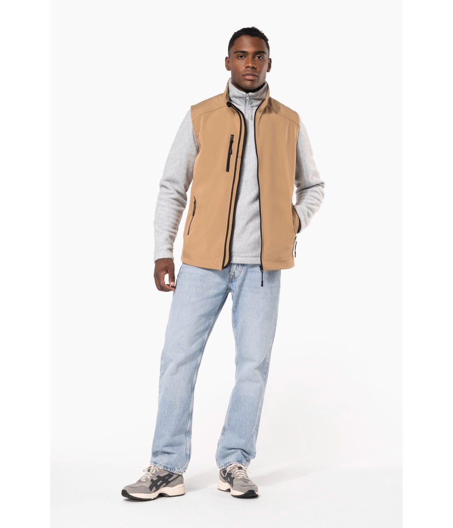 Bodywarmer softshell homme