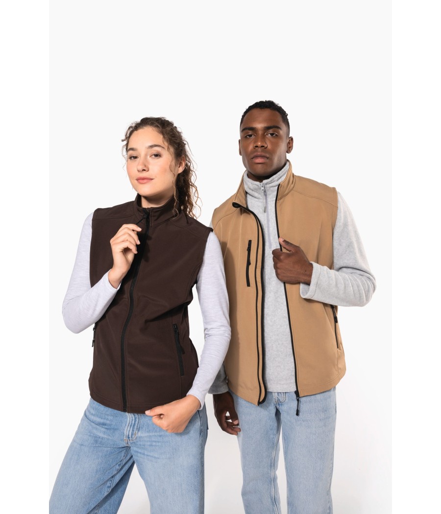 Bodywarmer softshell homme