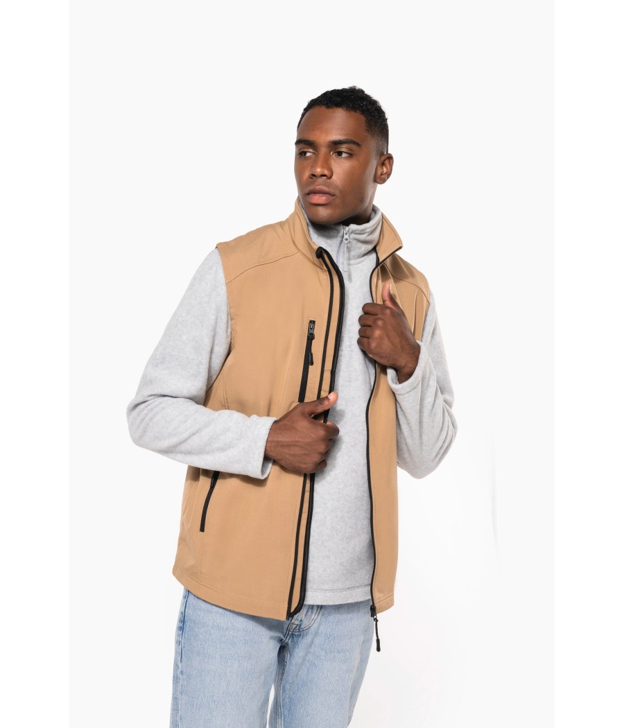 Bodywarmer softshell homme