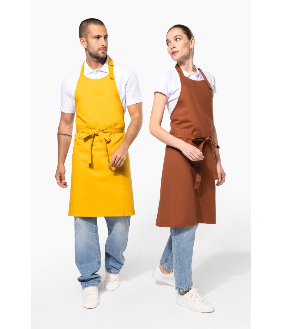 Tablier coton sans poche