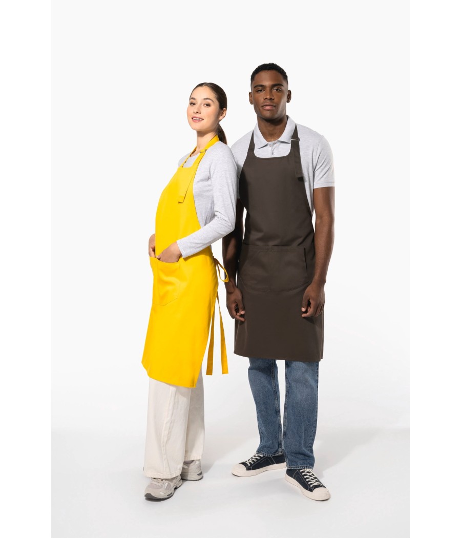 Tablier coton avec poche