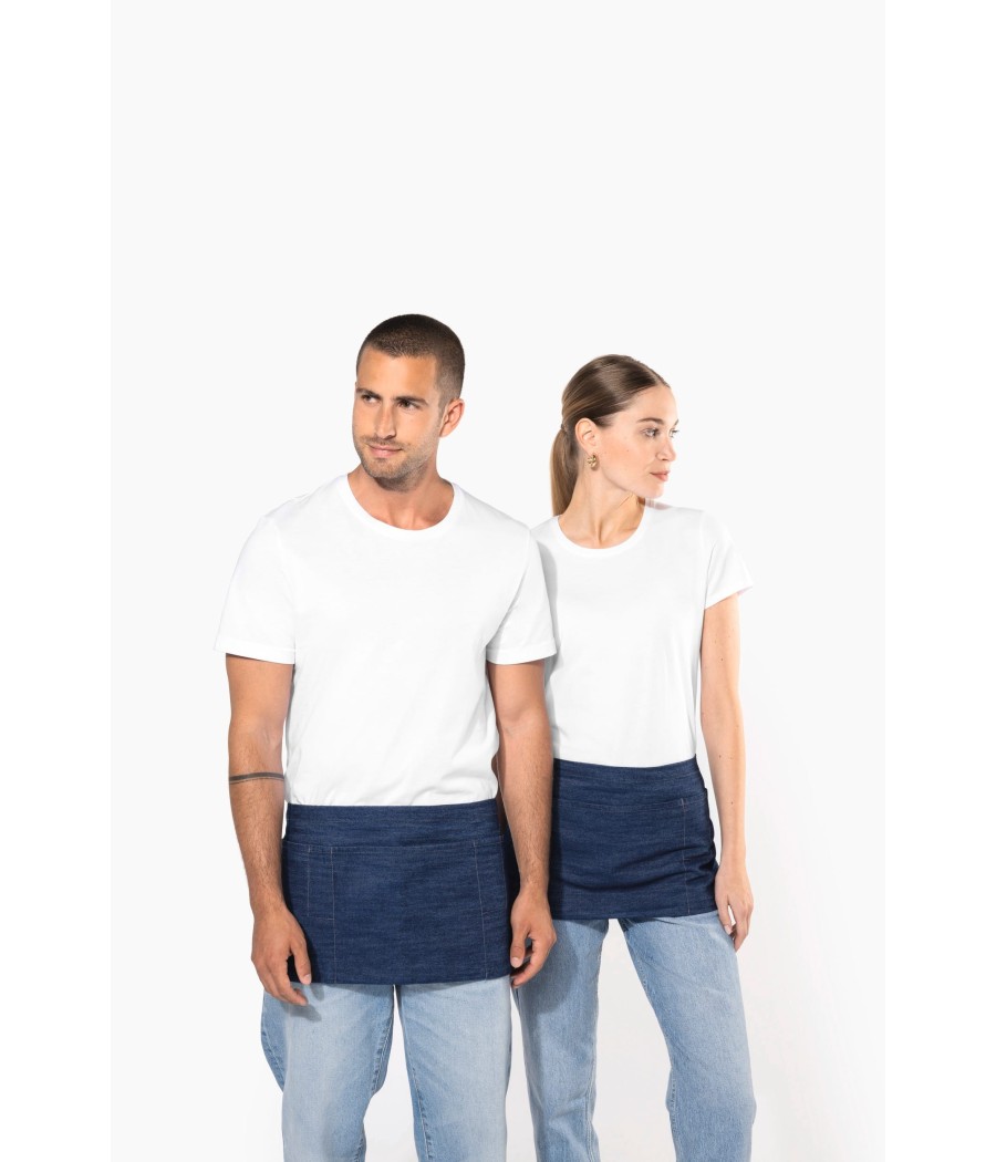 Tablier polycoton court