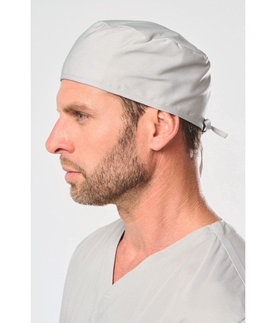 Tunique manches courtes polycoton unisexe