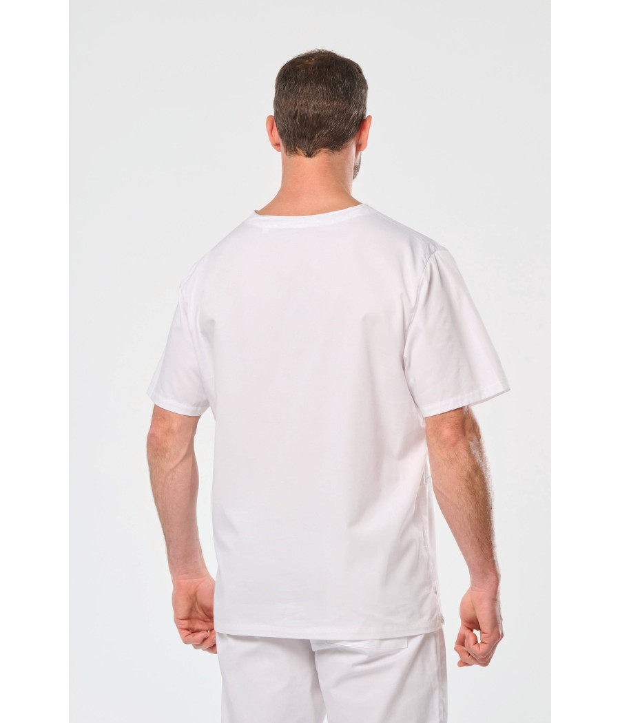 Tunique coton manches courtes unisexe