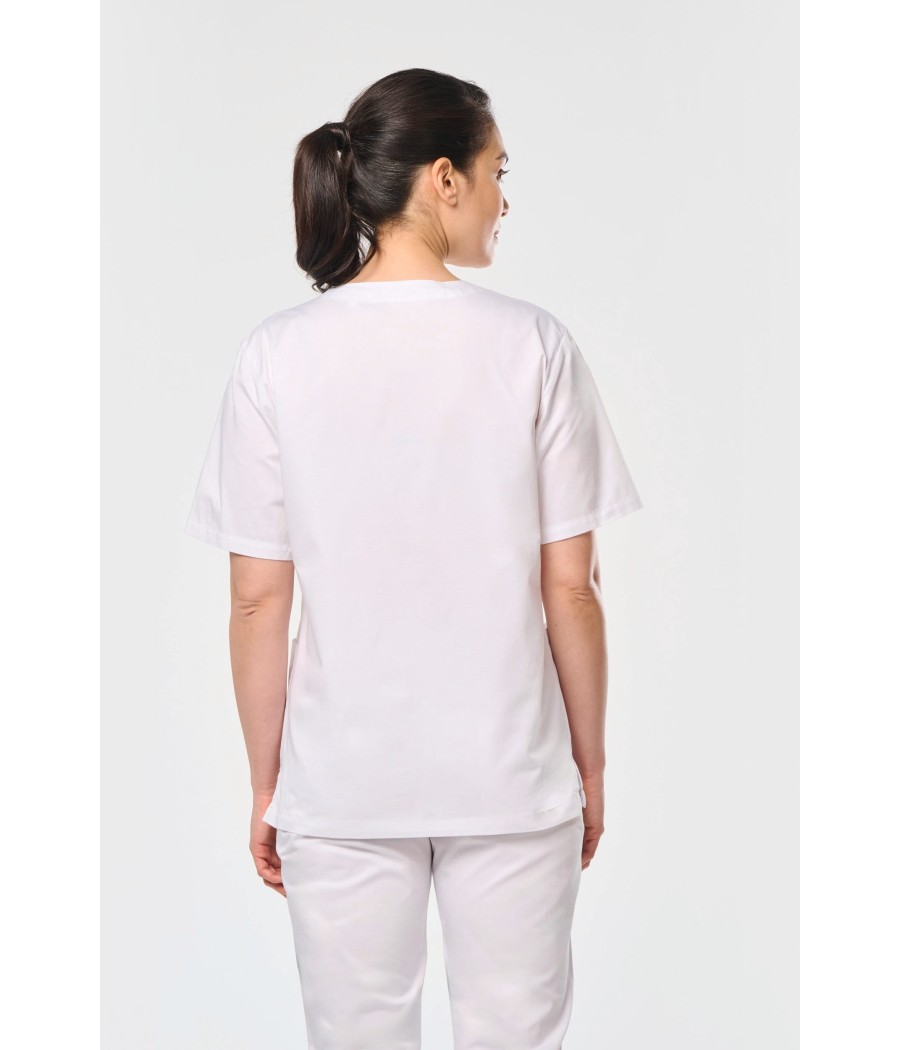 Tunique coton manches courtes unisexe