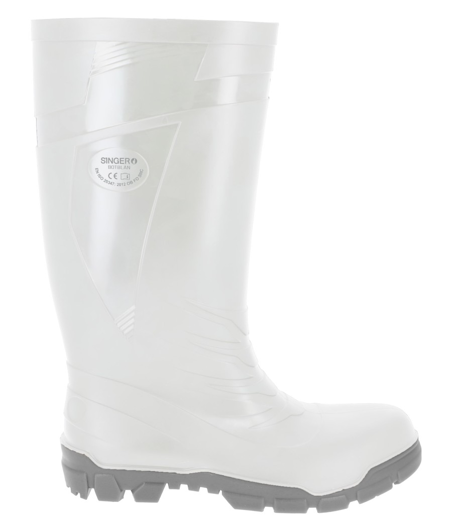 BOTTE TRAVAIL BLANCHE 37-47