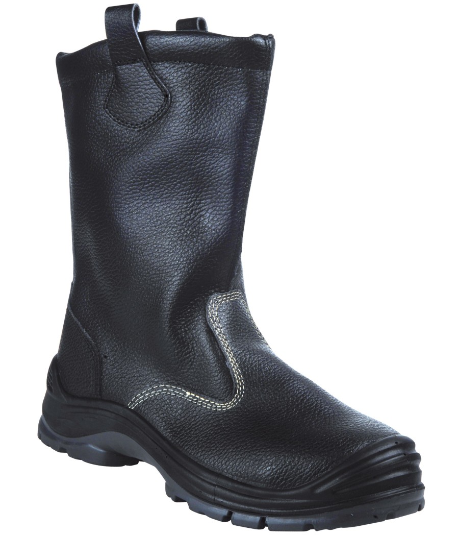 BOTTE CUIR FOURREE S3, 39 A 47