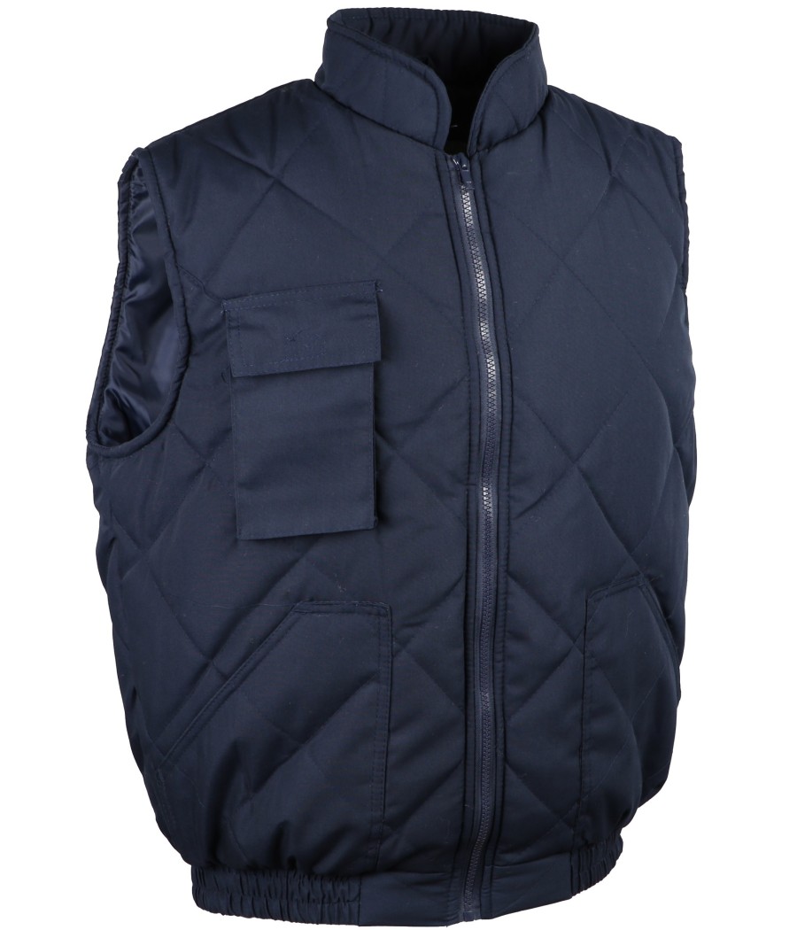 GILET MARINE POCHE TEL,M A 3XL