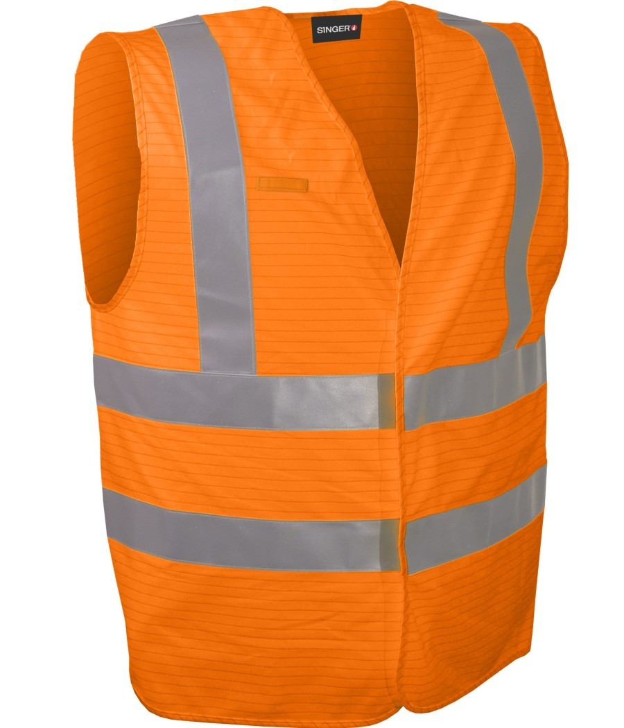 GILET HV ORN MULTI RISQ S-4XL