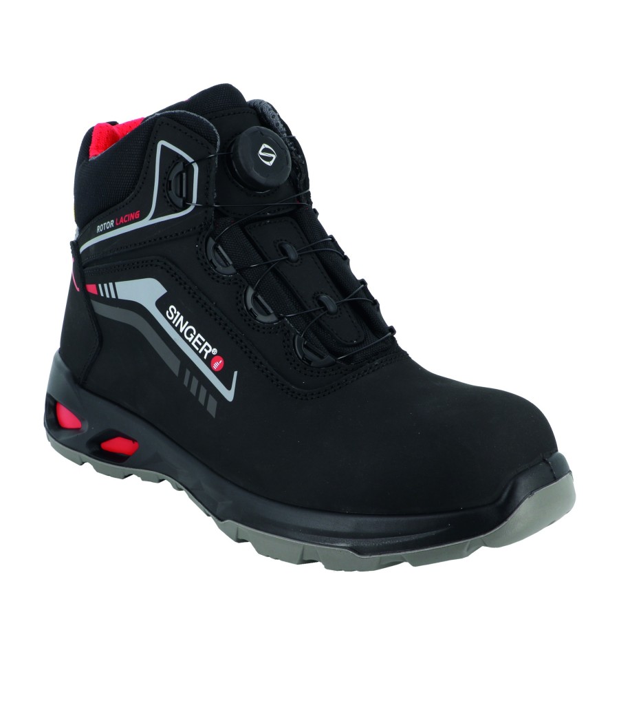 CHAUSS HAUT CUIR ESD SPINON