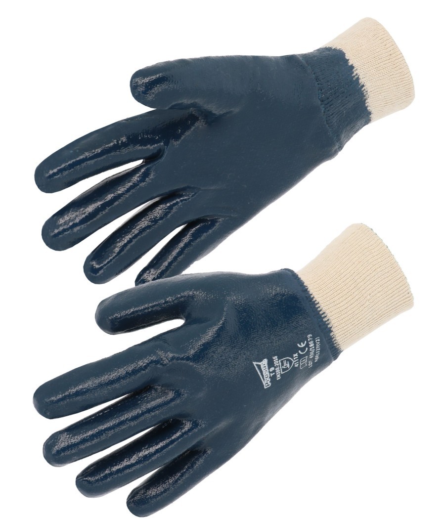 GANT NITRILE BLEU ENDUIT 8-10