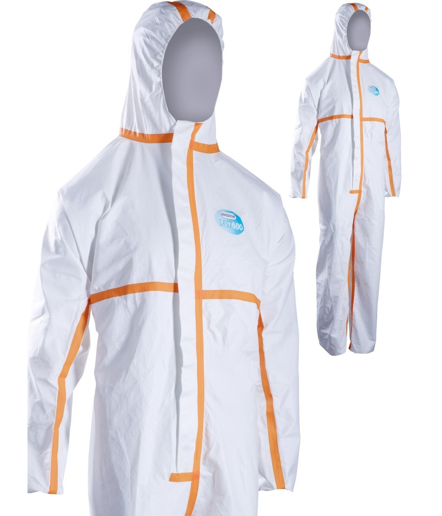 COMB POLY BLAN ADSF ORAN L-XXL