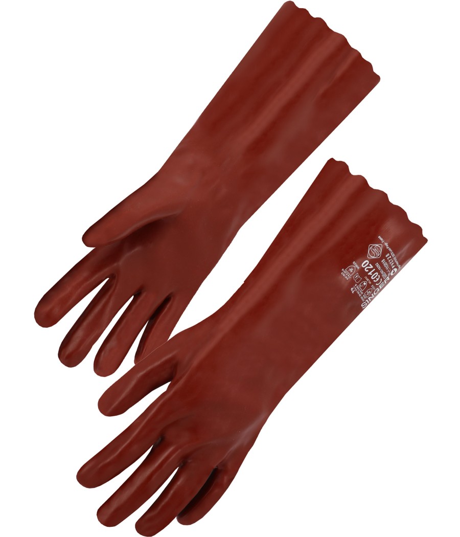 PVC ROUGE 40CM, 9 A 10